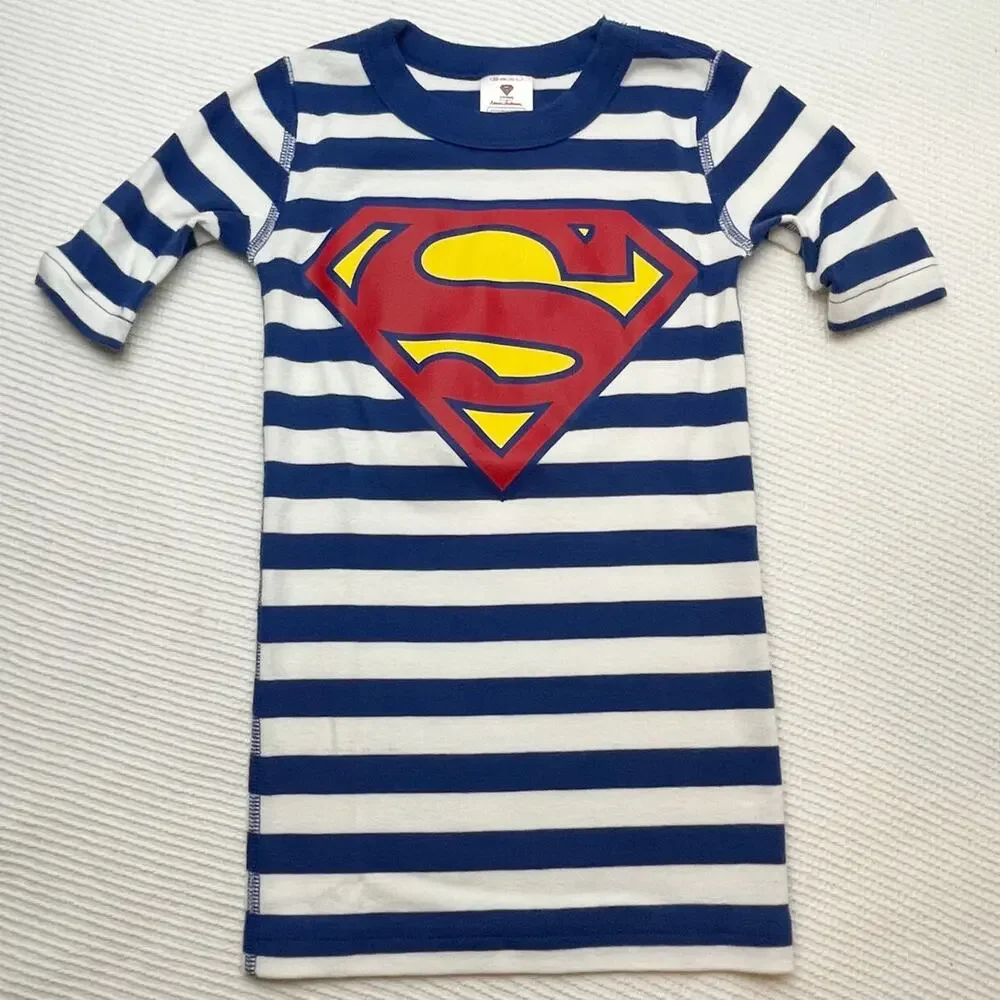 Hanna Andersson Short John Superman Top